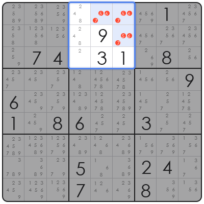 how to fill sudoku fast
